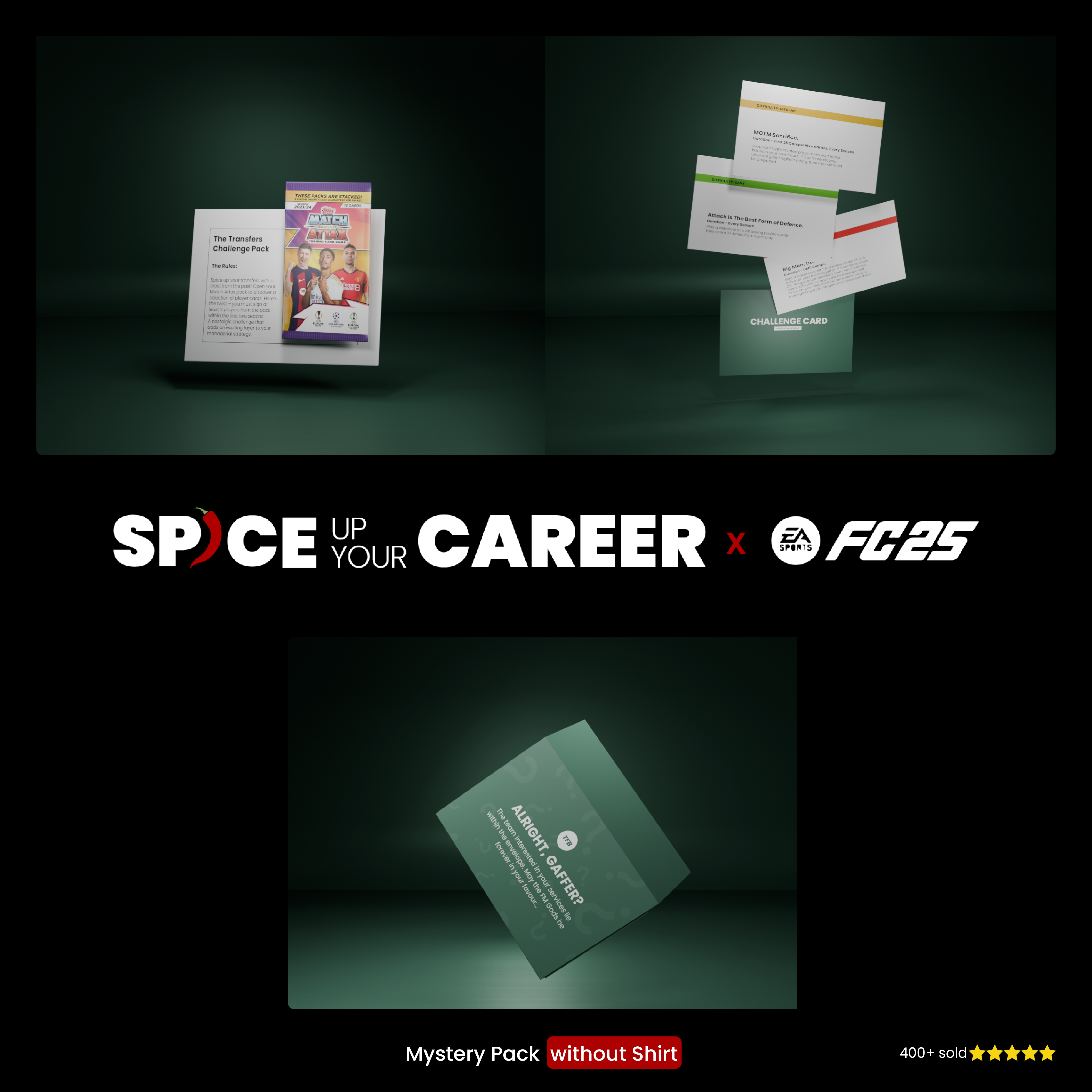 Spice Up Your Career EAFC/FIFA Mystery Pack (No Shirt)