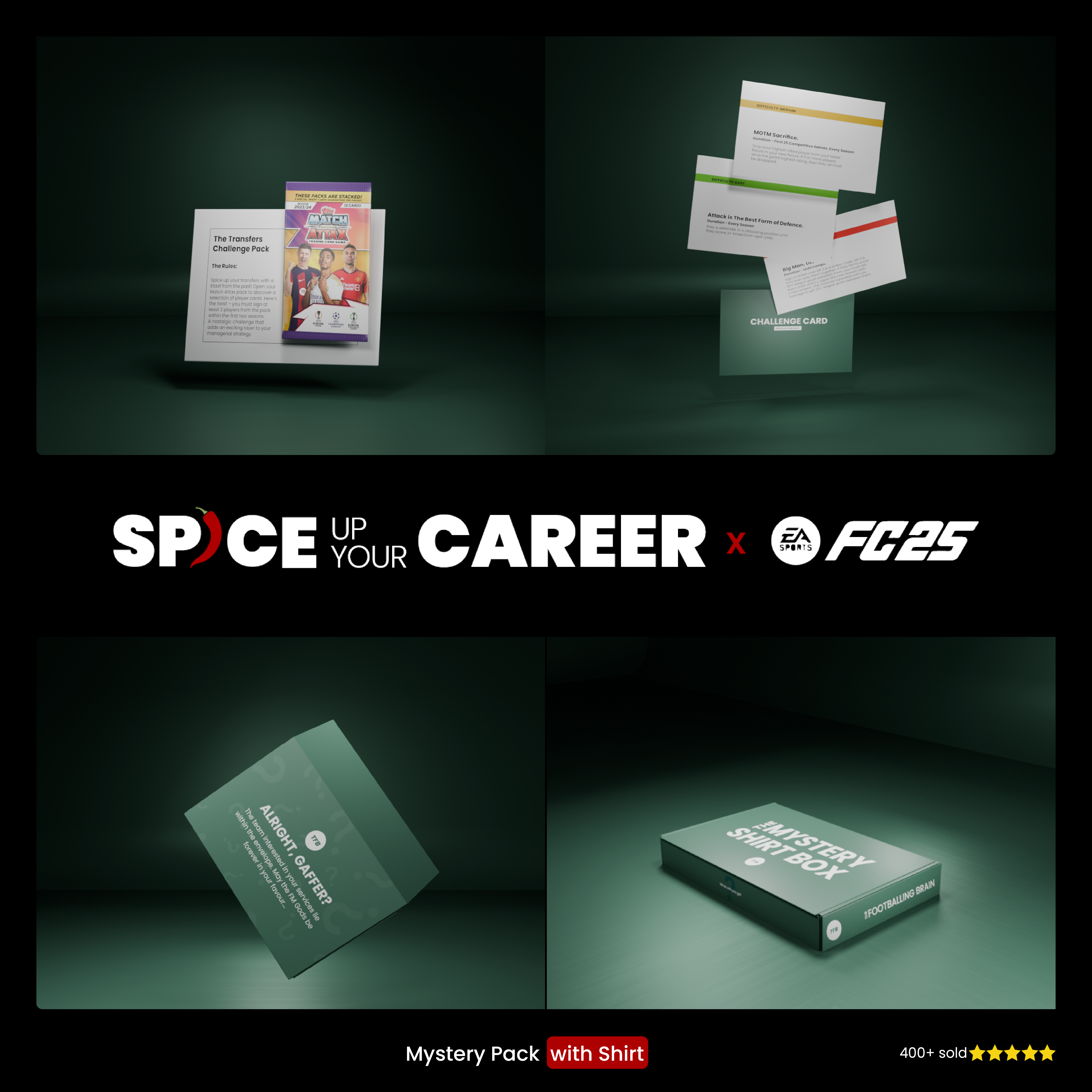 Spice Up Your Career EAFC/FIFA Mystery Pack (With Shirt)