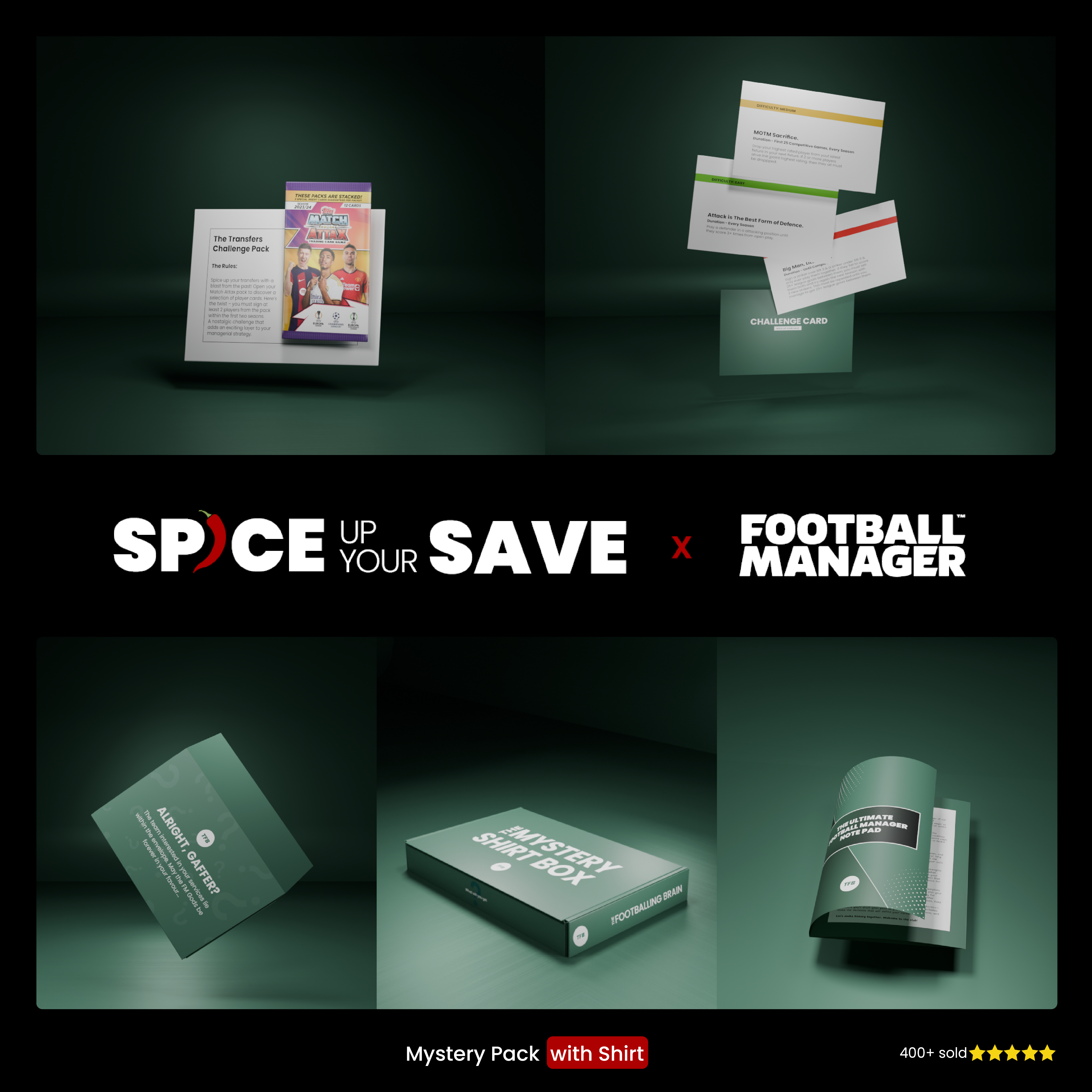 Spice Up Your Save  Football Manager Mystery Pack (With Shirt)