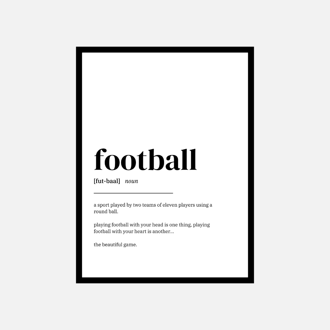 Football [noun]