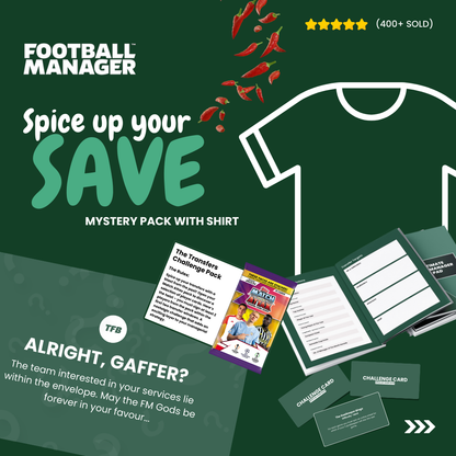 Spice Up Your Save  Football Manager Mystery Pack