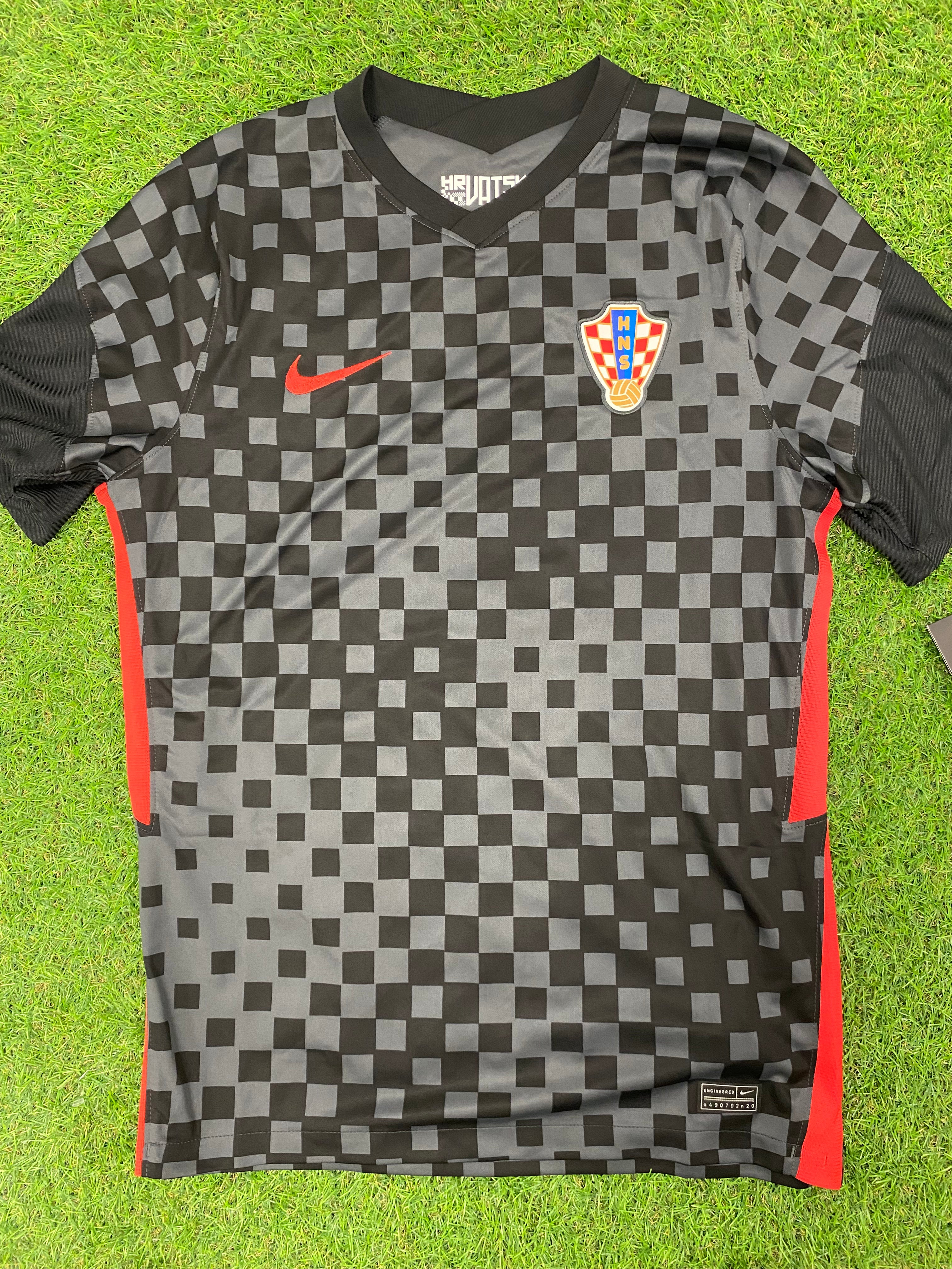 2020-2021 Croatia Away Nike Football Shirt MAJER (No number)