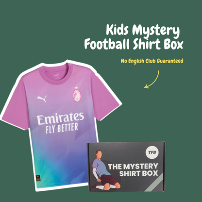 Kids Mystery Football Shirt Box